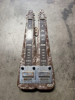 Vintage Supro Duel Lap Steel Guitar 1940s
