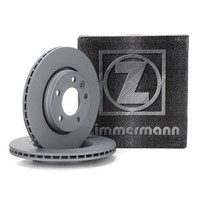 Zimmermann Bremsscheiben Satz FüR VW Multivan Transporter T5 T6 2E3/2E4 Hinten