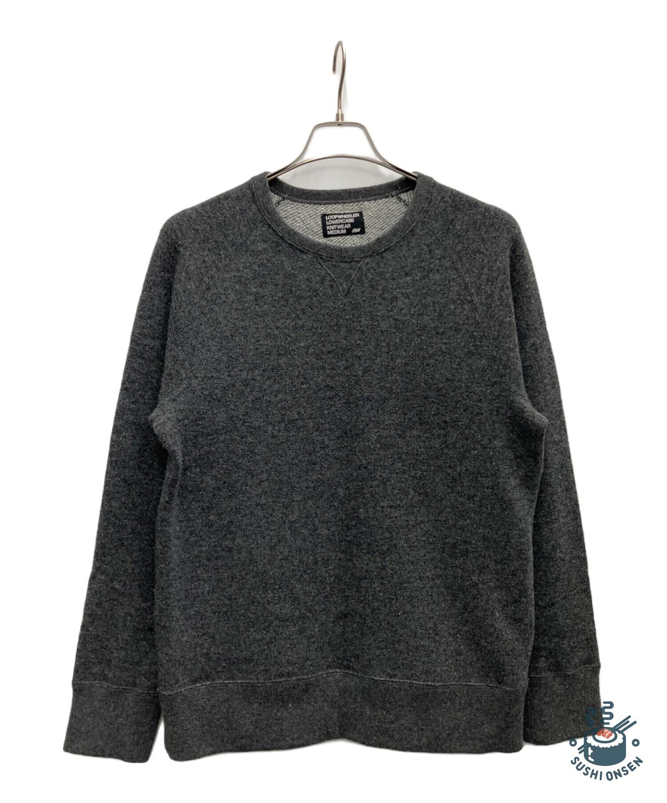 LOOPWHEELER Lightweight knit Size: M Gray Men - image 1