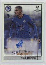 2020-21 Topps Merlin Collection Chrome UCL Tino Anjorin #BCA-TAN Auto 0a82