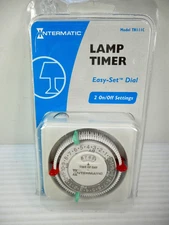 Intermatic Lamp Timer Variable On/Off 2 Settings Model TN11C