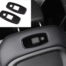 Rear Seat USB Glossy Black Connector Frame 2PC For Land Rover Defender 2020-2023