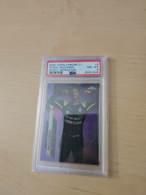 Daniel Ricciardo 2020 Topps Chrome Formula 1 Purple Refractor