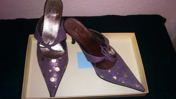 Women Heels Purple 36