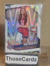 2025 Panini WNBA Prizm Variation White Seismic Prizm #149 Kiki Iriafen