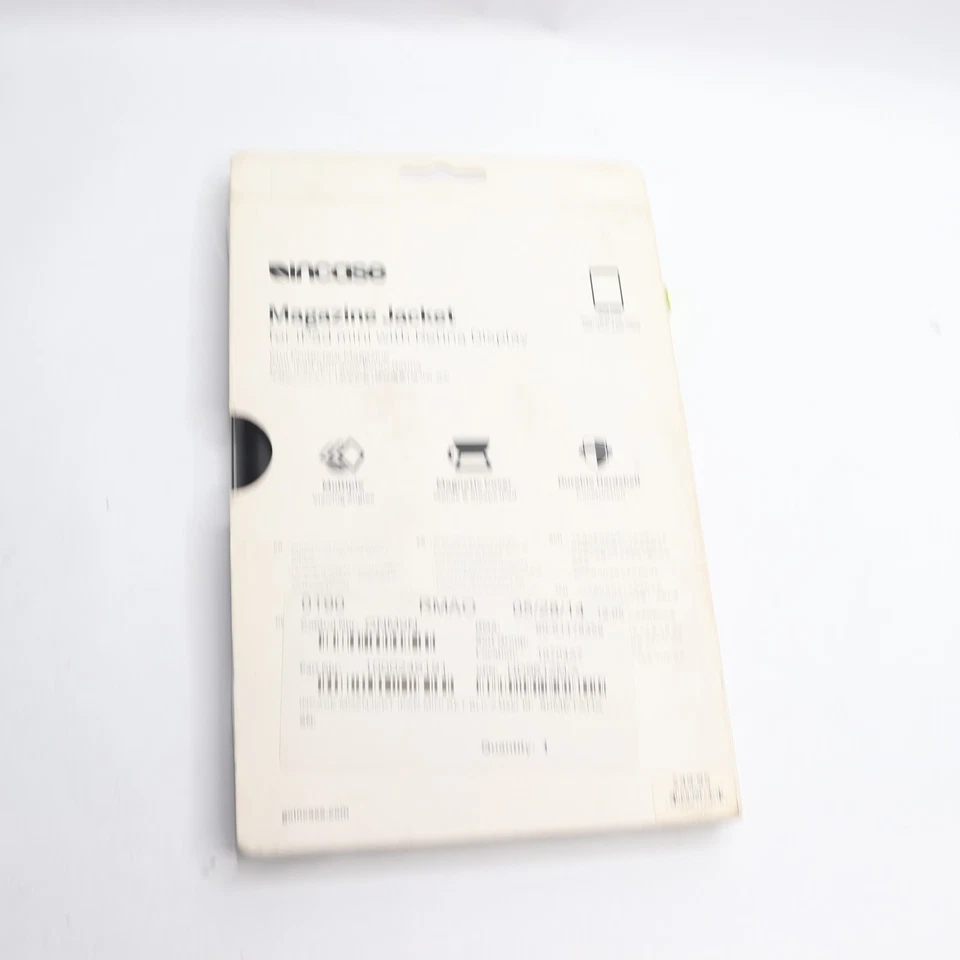 Incase Magazine Jacket Carrying Case Flap Apple iPad Mini Tablet Black - Image 4 of 4