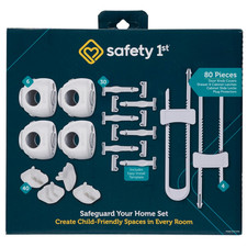 Home Safeguarding and Childproofing Set 80 Pcs , White
