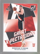 2024-25 Donruss - Donovan Clingan #21 Great X-Pectations Rookie - Trail Blazers