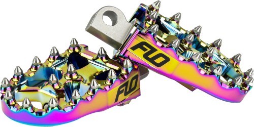 FLO MOTORSPORTS Pro Series Foot Pegs WP122-8013J Jet Fuel FPEG-792JET