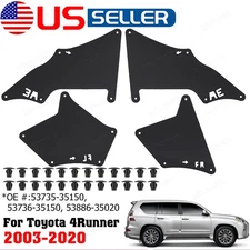 4PCS Splash Guard Fender Liner Shield for Lexus GX460 GX470 Toyota 4Runner 03-22