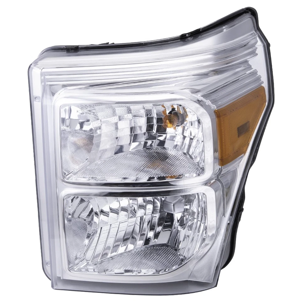 Fits 2011-2016 F-250 Super Duty Headlight Set BC3Z13008F FO2502290 Aftermarket Foto 3 de 4