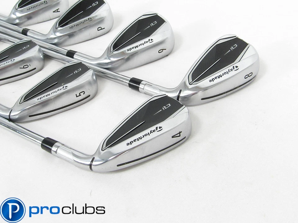 TAYLORMADE Qi IRONS 4-PW,AW STEEL KBS MAX LITE REGULAR FLEX #458458 - Image 2 of 4