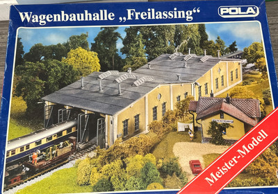 Pola Kit HO Kit 674 Wagon Repair Factory NOS