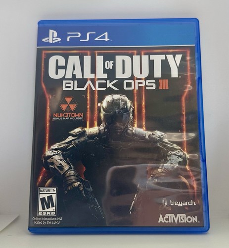 Call of Duty Black Ops III 3 PS4 Playstation 4 CIB Complete w/ Manual Near Mint - Picture 2 of 4