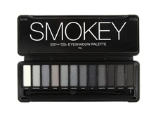 BYS EYESHADOW PALETTE SMOKEY, WITH MIRROR