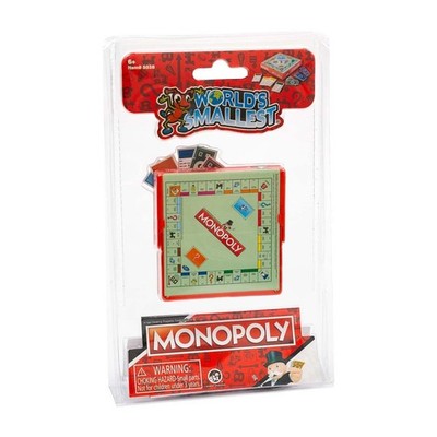 Super Impulse - 361224 Worlds Smallest Monopoly Brettspiel der Welt als Mini-Ver