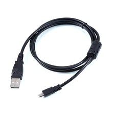 USB Battery Charger Data Sync Cable Cord for Olympus Camera VG-120 Power