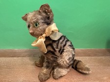 Rare Vintage Steiff Sitting Susi Cat Blank Button Circa 1948-1950