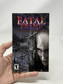 Fatal Frame PS2 PlayStation 2 Complete CIB Authentic Tested Immaculate Disc