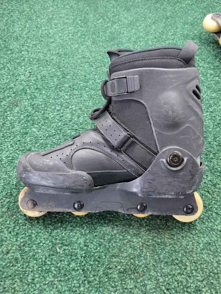 K2 Fatty Pro Aggressive Inline Skates Größe US 10 Blackout EUR 43,5 - Bild 3 von 4