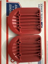 Old School Cell Block Pair Riser Block Red  Skateboard 1989