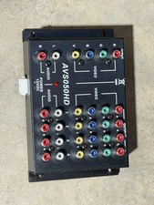 LOT OF 2 &ndash; NEW AVS050HD 1x4 Component Video & Stereo Audio Distribution Amp