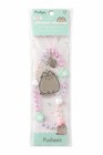 Pusheen The Cat Beaded Phone Charm Pink Heart Kawaii Keychain Hamee New