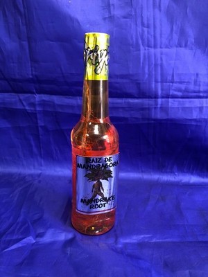 Mandragora Root Mandrake Root Yoruba Religion Ifá Santería Bottle