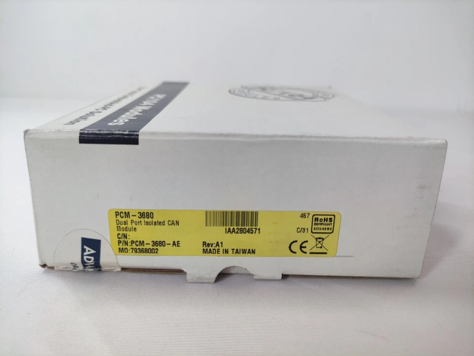 Advantech PCM-3680 2-port CAN-bus PC104 PC/104 Modul / Karte mit Isolation - Bild 2 von 2