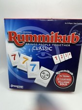 Rummikub by Pressman - Classic Edition - The Original Rummy Tile Game, Blue