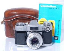 Zeiss Ikon Contaflex super mit Tessar 2,8/50m...