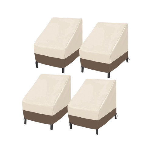 4 Piece ROASTOVE Outdoor Chair Covers | 600D Oxford Waterproof Patio Furniture at eBay
