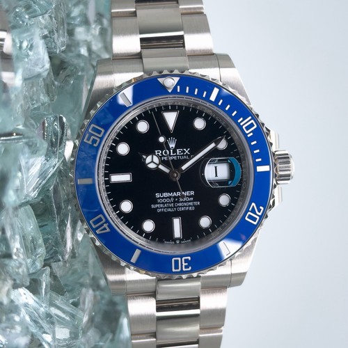 Rolex Submariner “Cookie Monster” Complete Set 41MM White Gold - 126619LB
