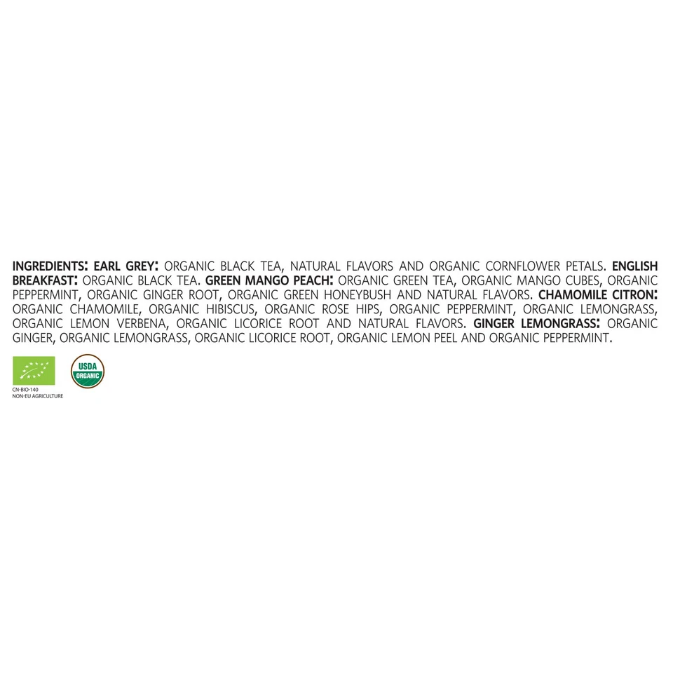 Чай Forte дегустация ассортимент образец, один крутой лист, 15 штук набор - Изображение 2 из 4