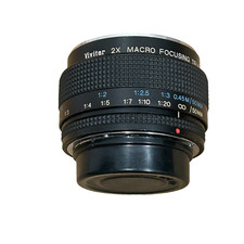 Vivitar Teleconverter Lens, 2X Macro Focusing, P/K Japan