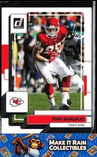 Tony Gonzalez 2022 Donruss #280 Kansas City Chiefs Football