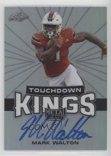 2018 Leaf Metal Draft Touchdown Kings Mark Walton #TK-MW1 Auto z5w