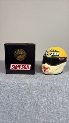 Gwynn Simpson Signature Edition Coors Extra Gold NHRA Mini Helmet