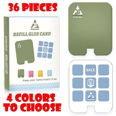 36 Pack Refill Glue Board For Safer Home SH502 SH503 Dynatrap DT3005W Bug Trap