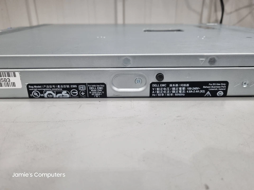 Dell PowerEdge R340 - Xeon E-2278G - 32GB RAM - 2x256GB + 2x480GB + 2x2TB + 10Gb - Image 4 of 4