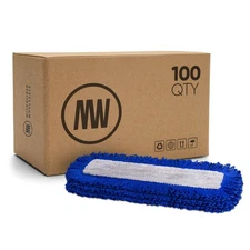 18" Mojave Microfiber Dust Mop Pads (Pack of 2) - Replacement Head & Refill f...