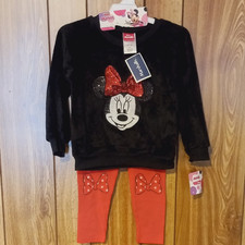 Disney Pullover Fleece Sweatshirt and Leggings Outfit Set
