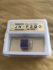 Nagaoka JN-P200 Replacement Stylus for MP-200 Cartridge Record Needle Boron New
