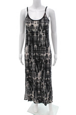 Michael Michael Kors Women Maxi Tank Dress Black Size M