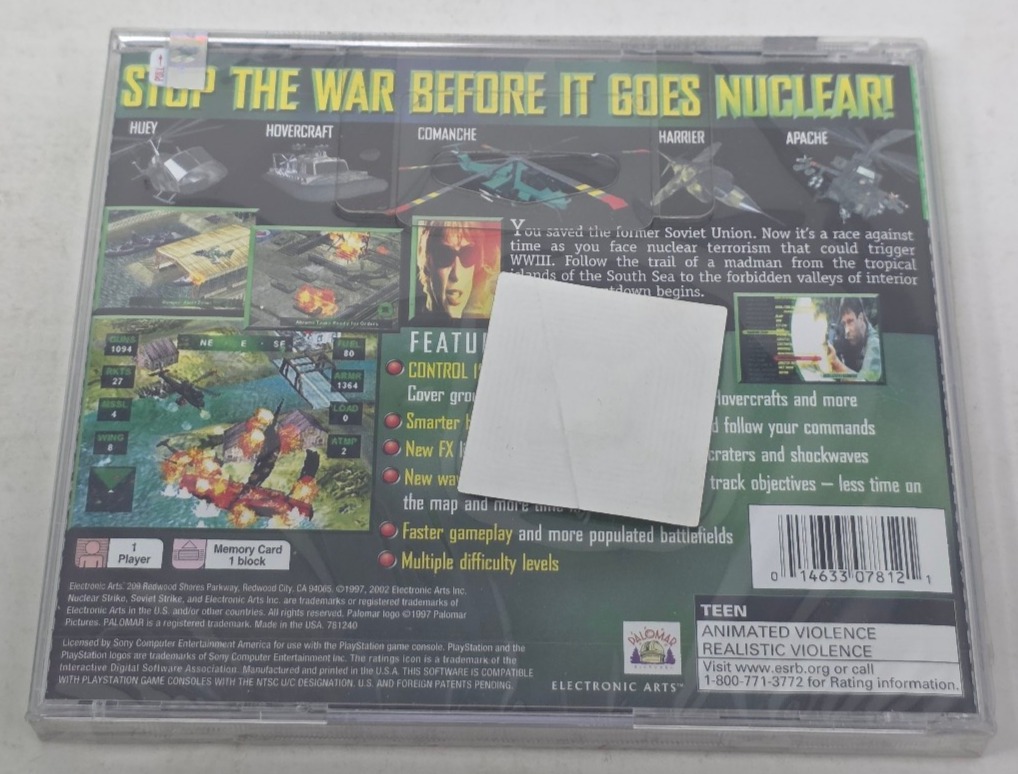 Jeu Nuclear Strike - CD Seul - PlayStation 1 (PS1) - PAL - FR - Occasion