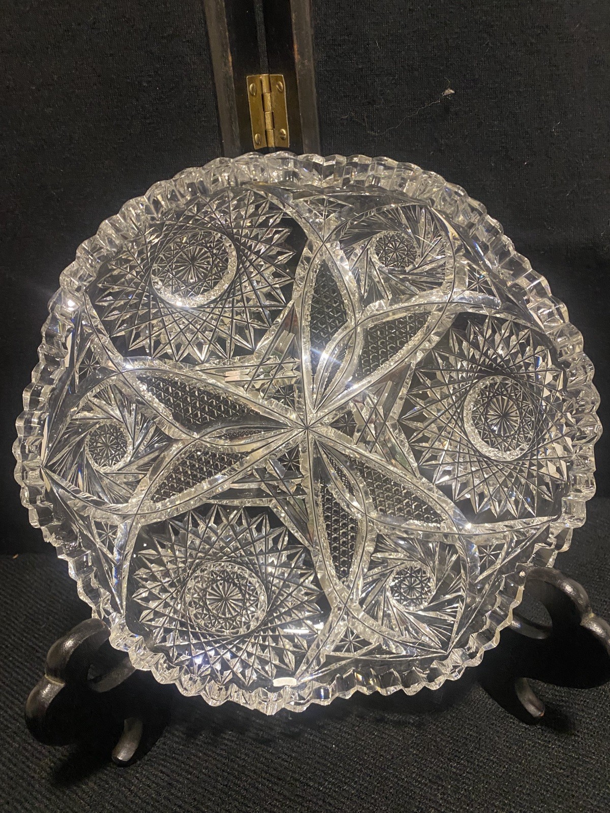 Antique American Brilliant Period Crystal Cut Glass 8