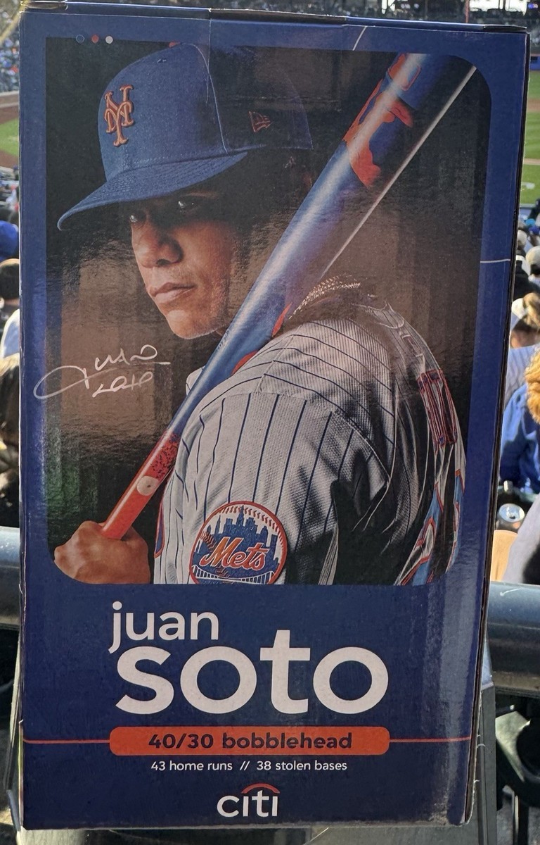 NY METS JUAN SOTO 40/30 BOBBLEHEAD SGA 4/11/2026 BASEBALL HOME