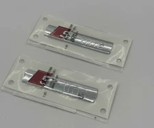 2x Silver Chrome Audi S-LINE Side Fender Marker Emblem Decal Badge 8N0853601A