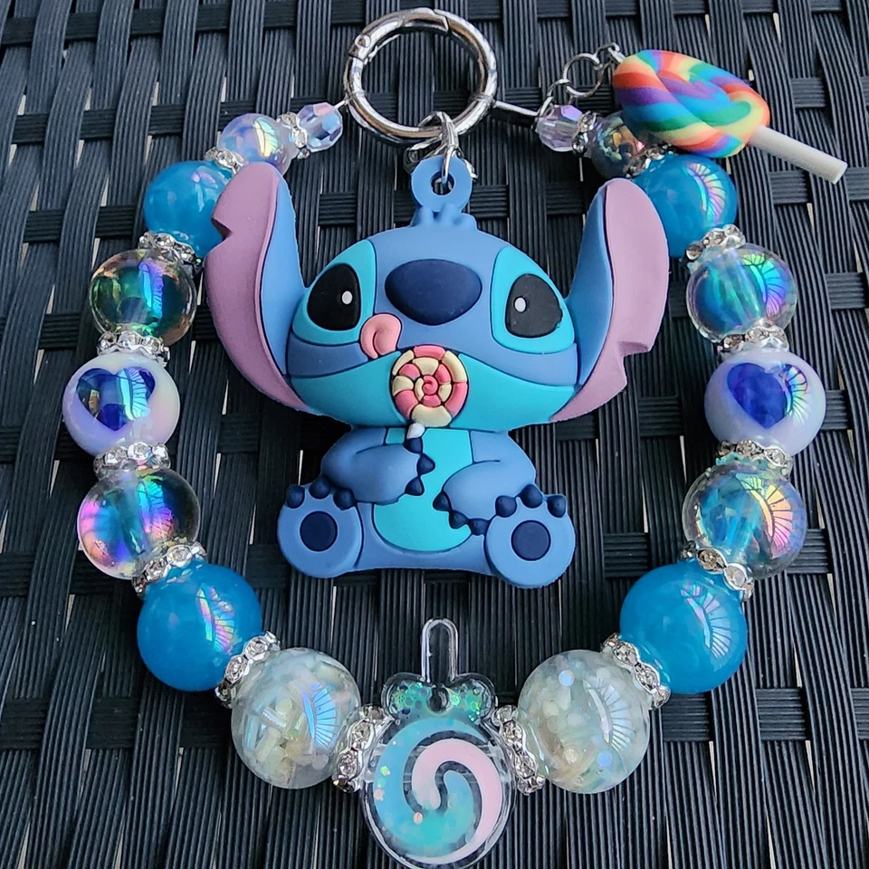 串珠卡哇伊钥匙扣、包饰品、钱包小饰品、手机、包夹 - Sweet Stitch — 第 3/4 张图片