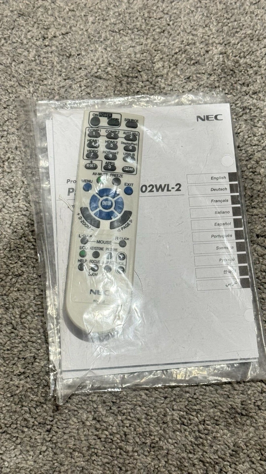 NEC P502WL-2 Professional Laser Projector 5000 Lumens - Image 3 of 4